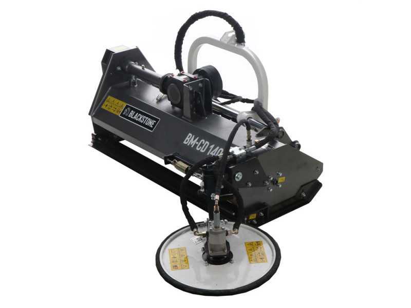 Blackstone BM-CD 140 - Tractor-mounted flail Mower - Inter-Row Disc - Medium series - Hydraulic shift