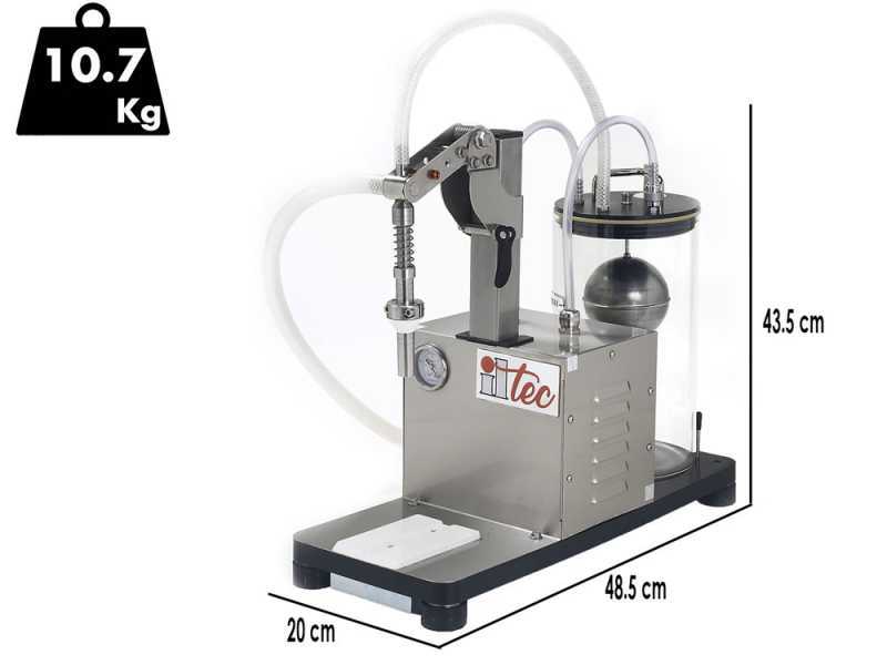 Il-Tec Ultrafiller 1 - Electric Vacuum Bottling Machine for Food-grade Liquids