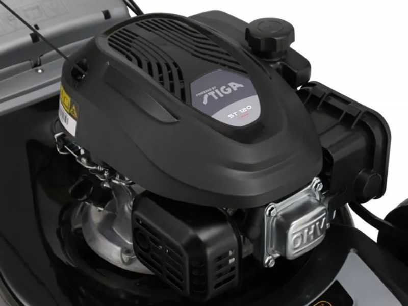 Alpina AL4 46 SA Trailed Lawn Mower - Stiga ST 120 Engine