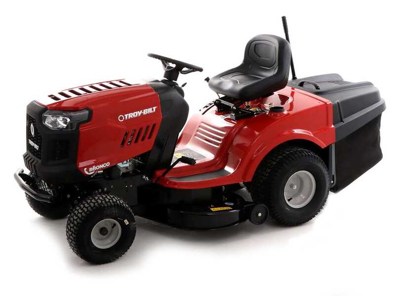 Troy Bilt Bronco 92T-R Riding-on Mower - Hydrostatic Transmission - Grass Collector