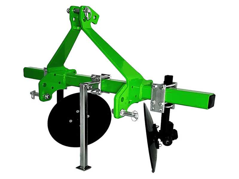 Seven Italy Simply - Furrower with 2 anchors - 120cm frame - For tractors with three-point hitch