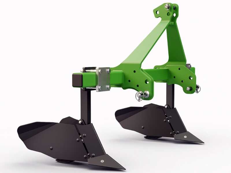 Seven Italy Simply - Furrower with 2 anchors - 120cm frame - For tractors with three-point hitch