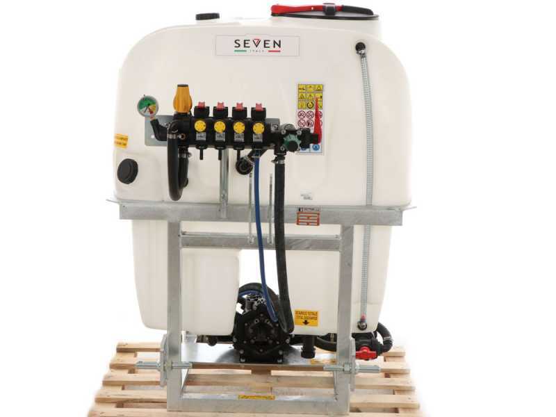 Seven Italy 400L - Tractor-mounted weed control unit - Comet BP75 pump