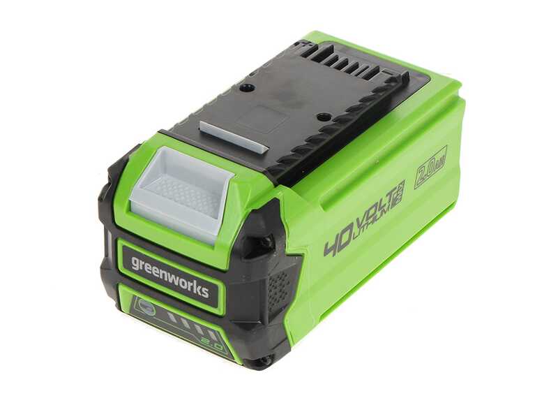 Greenworks G40PSFK2 - Battery backpack pruner on extension pole - Battery 40V 2Ah