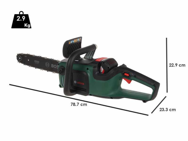Bosch AdvancedChain 36V-35-40 - Battery-Powered Electric Chainsaw - WITHOUT BATTERY AND CHARGER