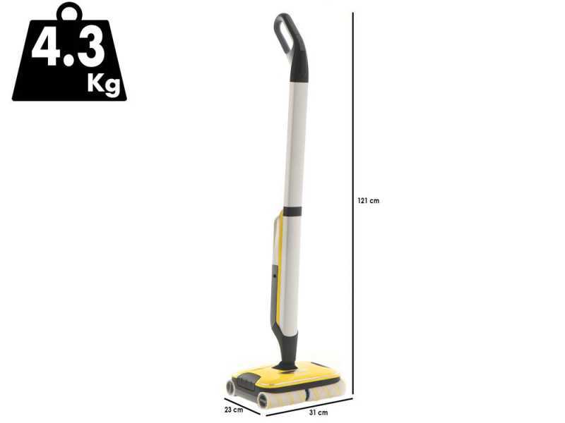 Karcher FC 7 Cordless - Cordless 3-in-1 floor washer: wash, dry, vacuum