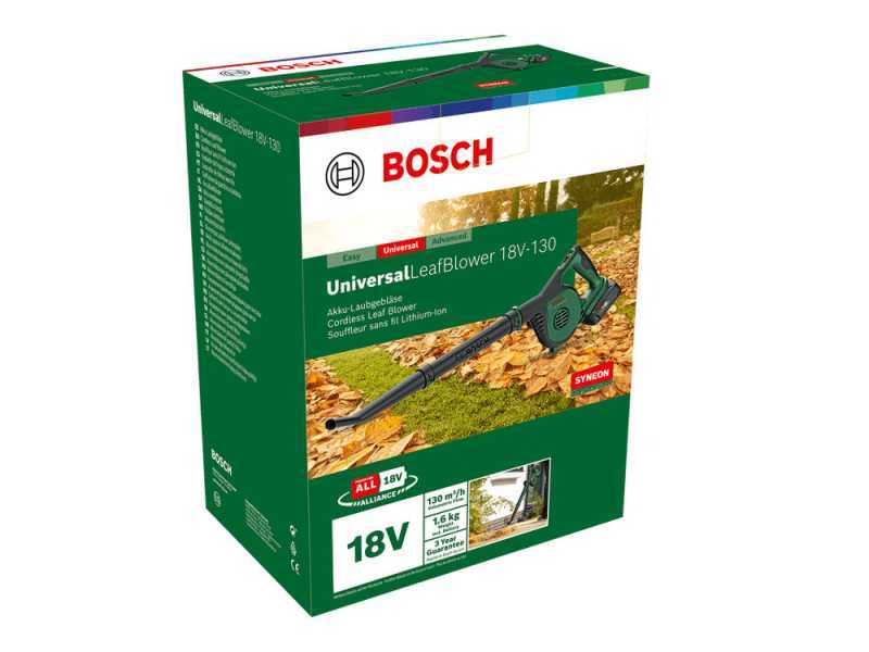 Bosch Universal Leaf Blower 18V - Battery-Powered Electric Leaf Blower - BATTERY AND BATTERY CHARGER NOT INCLUDED