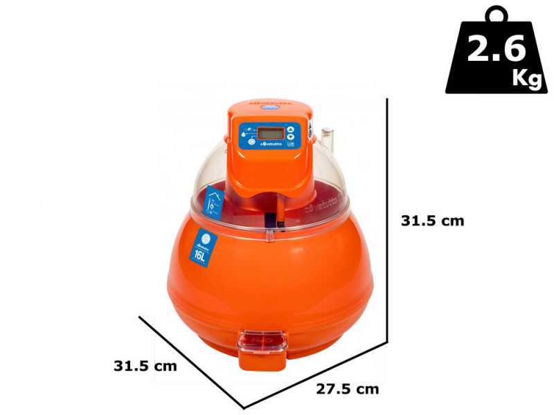 Novital Covatutto 16L Pro - Automatic egg incubator