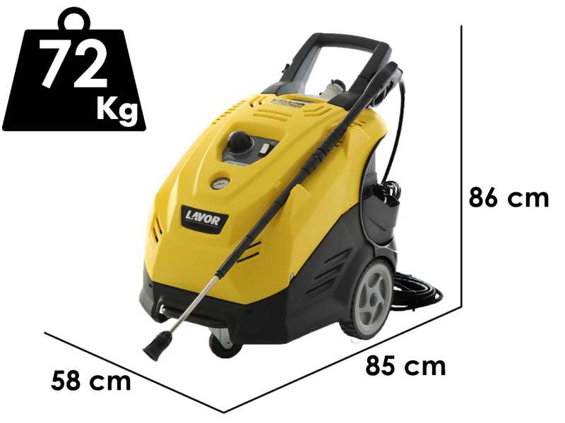 Lavor Auckland 1310 - Heavy-duty Hot Water Pressure Washer - Max. pressure: 150 bar