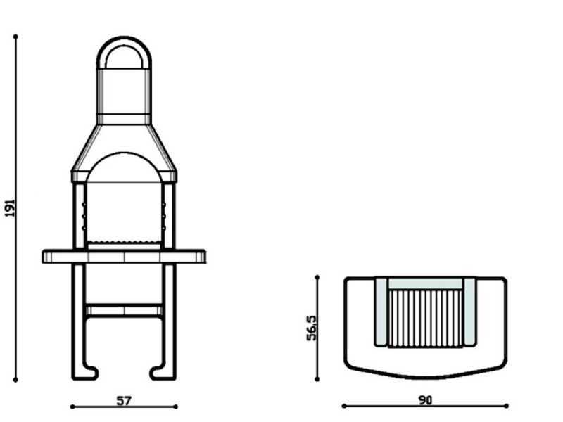 Linea VZ Grado Charcoal Barbecue best
