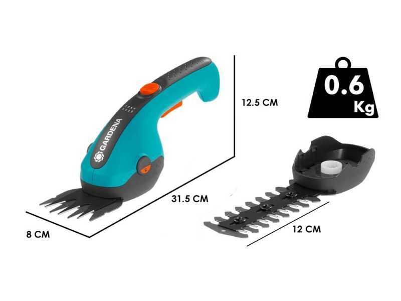 Gardena ClassicCut Li - Battery integrated grass-cutting shears - 3.6V 2.5Ah