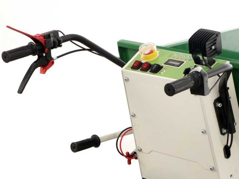 GREENBAY eDUMPER 500 - Electric Battery-Powered Wheelbarrow - 48V 32Ah