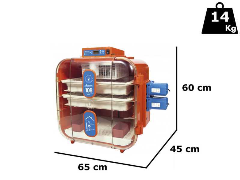 Novital Covatutto 108 Digital - Automatic/manual egg incubator