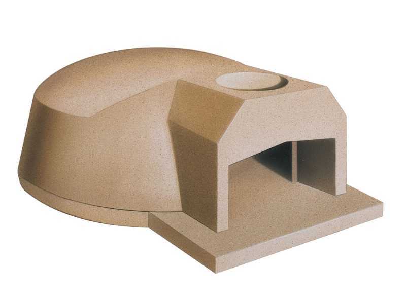 Linea VZ F2 - Built-In Wood-fired Oven with &Oslash; 107 cm Cooking Chamber - Cooking Capacity: 5 Pizzas