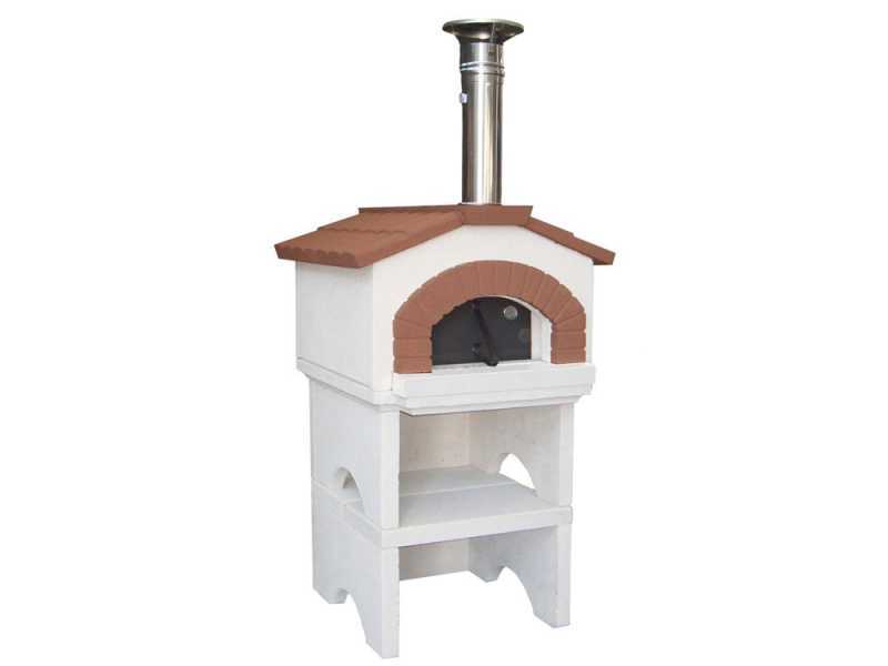 Linea VZ Ponza - Outdoor Wood-Fired Oven with Base - with 55x59 cm Cooking Chamber