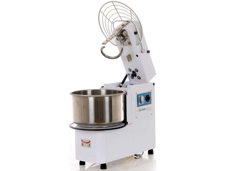 EuroMech ETR 20 - 18Kg capacity tilting spiral mixer - Three-phase