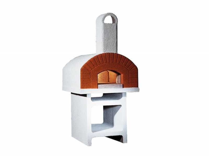 Linea VZ Portici - Outdoor Wood-Fired Oven with Concrete Base - with 72x70 cm Cooking Chamber