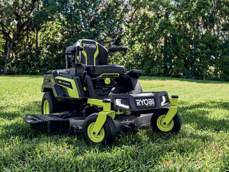Ryobi zero turn electric mower sale
