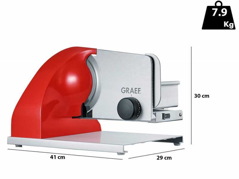 Graef SKS Line 900 Red - Cantilever Meat Slicer with 190 mm blade