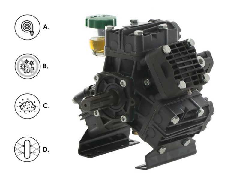 Udor Delta 75 ts 2c - Tractor-Mounted Sprayer Pump