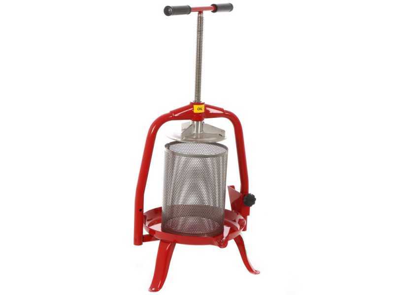 Baesso V20 - 9 L Screw Press for Fruits and Vegetables - Stainless Steel Tank 