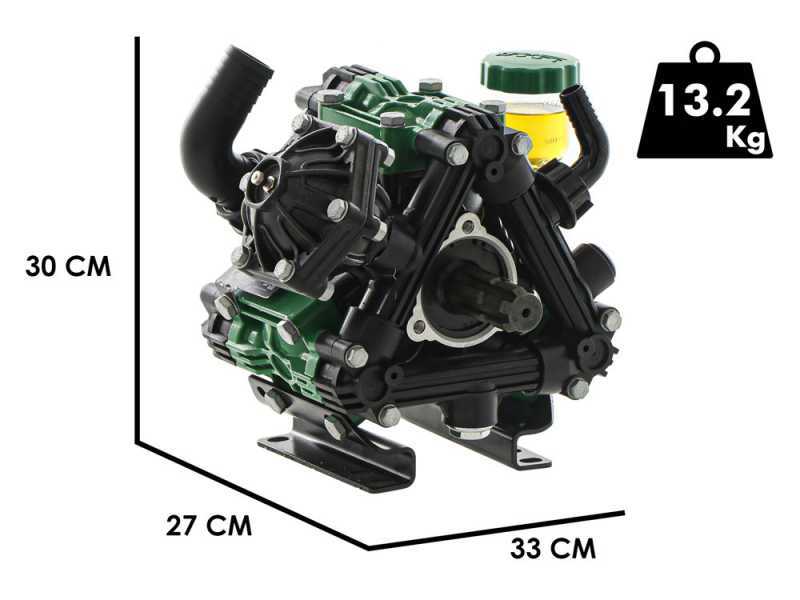 Udor Zeta 100 1c - Low-pressure Pump for Tractor Weeding