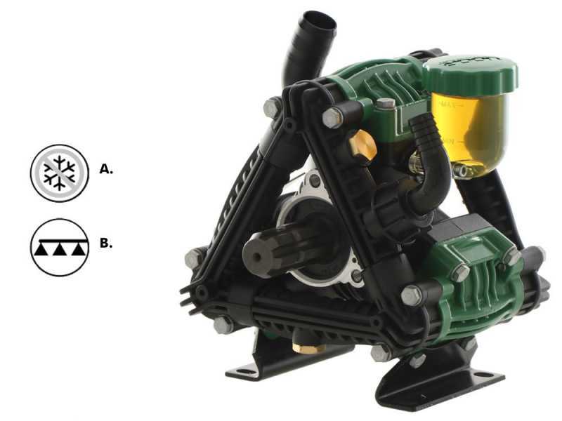 Udor Zeta 70 1c - Low-pressure Pump for Tractor Weeding