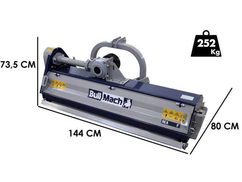 BullMach REA 125 F - Tractor-mounted flail mower - Medium series