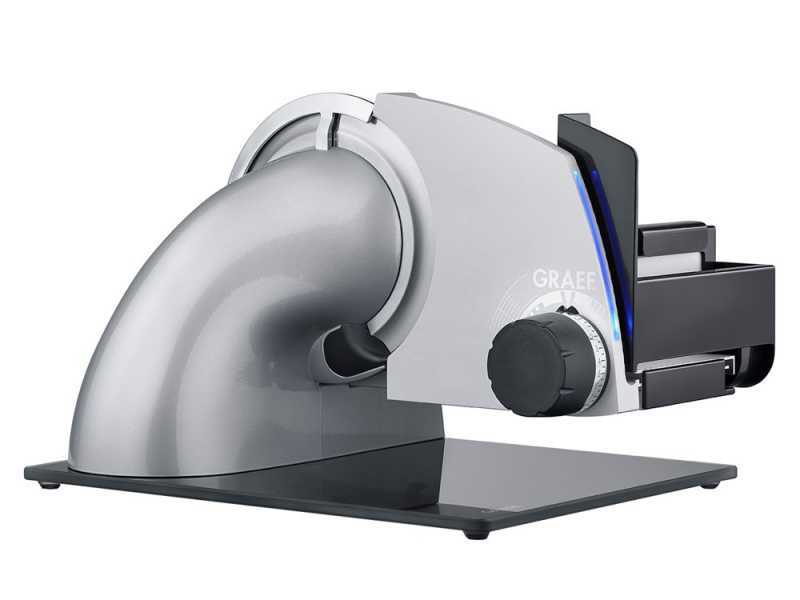 Graef SKS Line 700 Silver - Cantilever Meat Slicer with 170 mm blade - With LED Lighting