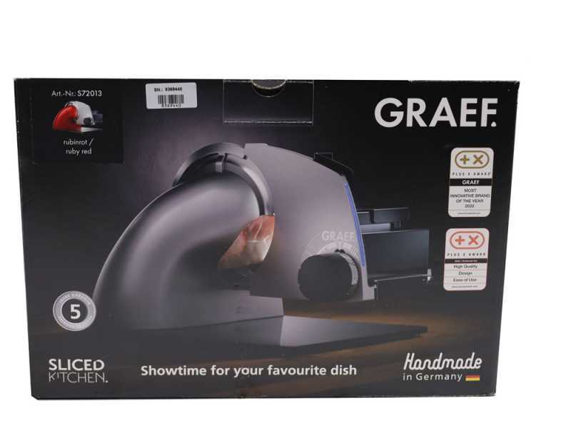 Graef SKS Line 700 Silver - Cantilever Meat Slicer with 170 mm blade - With LED Lighting