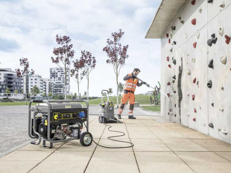 Karcher Pro PGG 6/1 - 5.5 kW Wheeled Power Generator - DC 5 kW Single-phase
