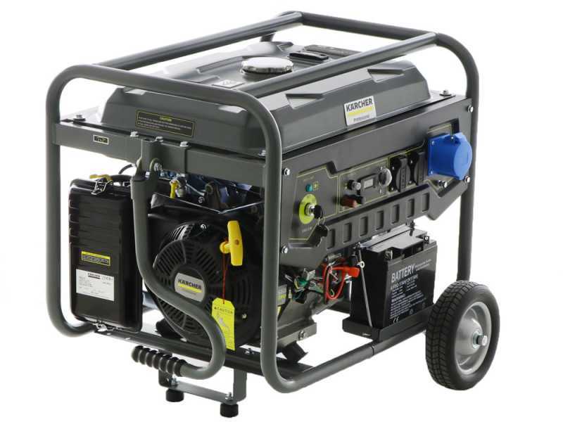 Karcher Pro PGG 6/1 - 5.5 kW Wheeled Power Generator - DC 5 kW Single-phase