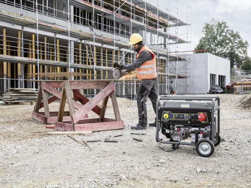 Karcher Pro PGG 8/3 - 7.5 kW Wheeled Power Generator - DC 7 kW Three-phase