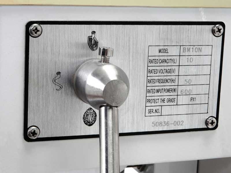 Fama Baker PA 10 - Professional Planetary Dough Mixer - 3 tools
