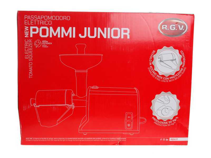R.G.V. New Pommi Junior - Tomato Press with 400 W electric motor - 220 V