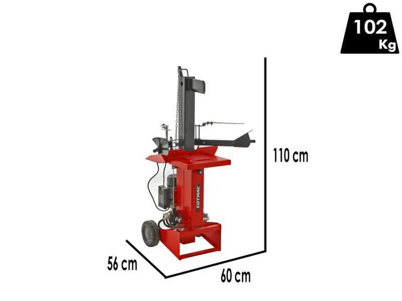 Docma SF75 Rapid 220 XX - Electric Log Splitter - Vertical