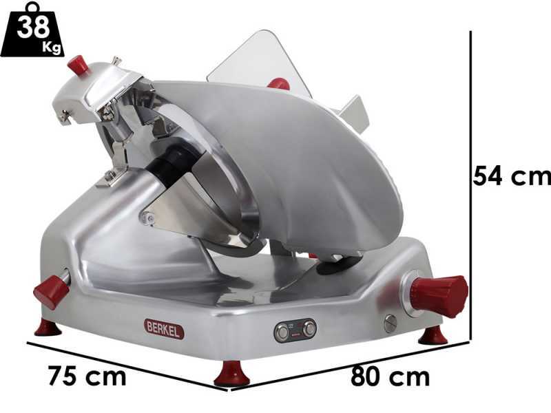 Berkel Essentia BEG350B Gravity Three-phase - Slicer with 350mm Chrome-plated Steel Blade
