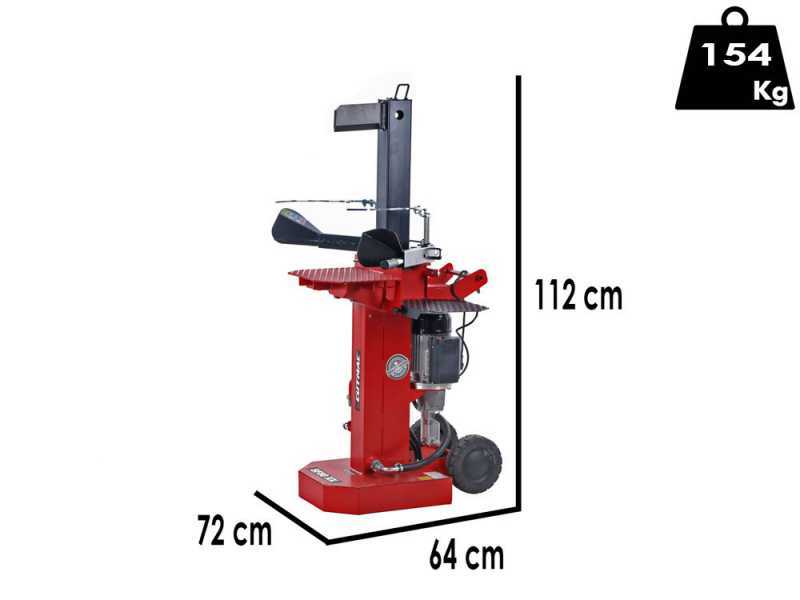 Docma SF100 Rapid 220 XX - Electric Log Splitter - Vertical