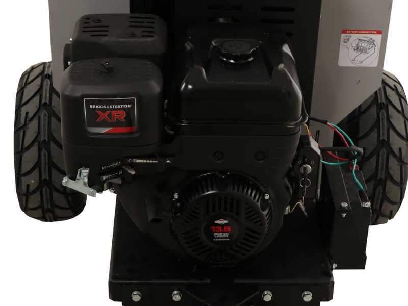 BullMach ZEUS 180 BSE  - Towable petrol garden shredder - Briggs &amp; Stratton 420cc with electric start