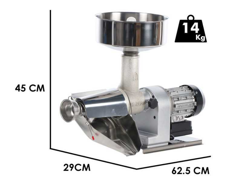 Tre Spade BIG-2P - Electric Tomato Press - 480W