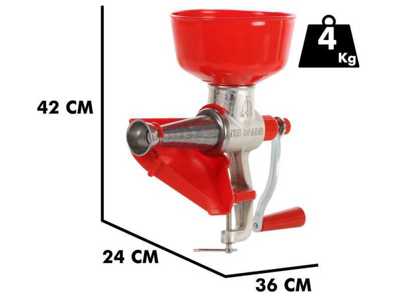Tre Spade Mo/Mo - Manual Tomato Press - N.3
