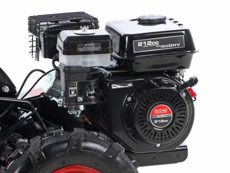 Geotech MCT 550 - Petrol Two-wheel Tractor - Ducar DH212 - 7HP