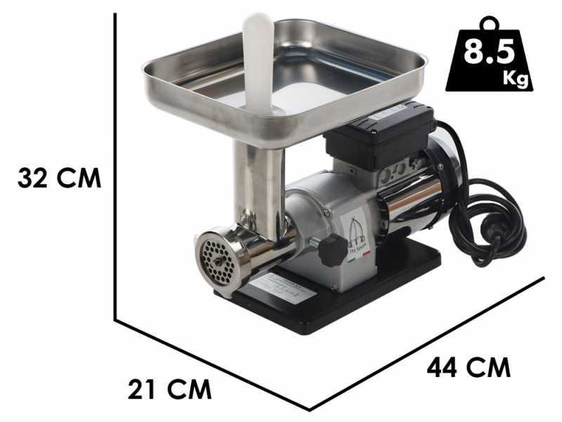 Tre Spade TC-8 Inox - Electric Meat Mincer - 300W - n.8