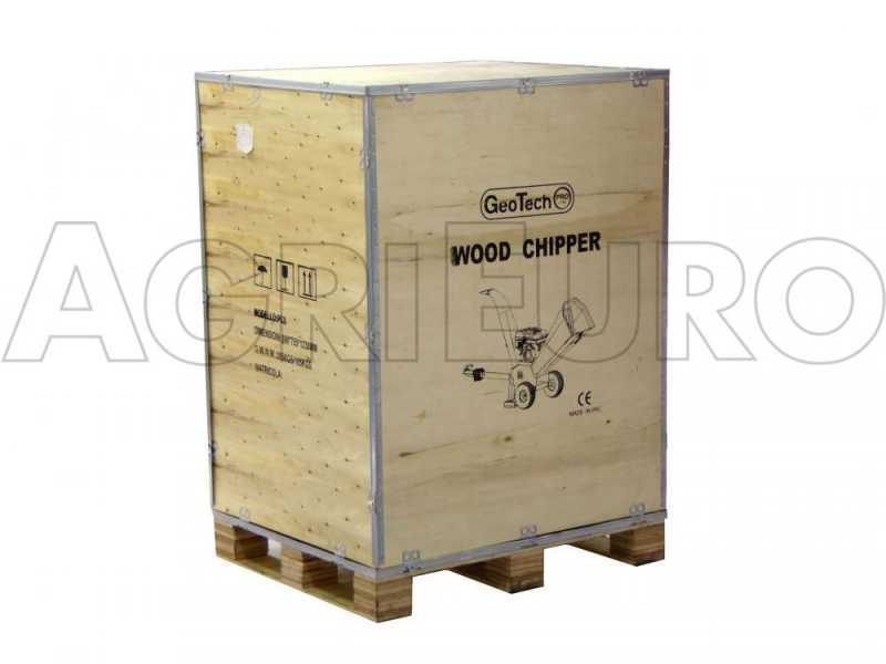 GeoTech-Pro PCS 50 L - Petrol garden shredder - 6.5 HP Loncin engine