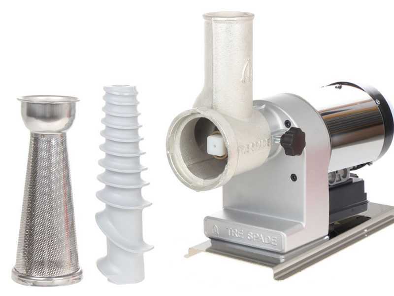 Tre Spade BIG-2P Elegant - Electric Tomato Press - 480W