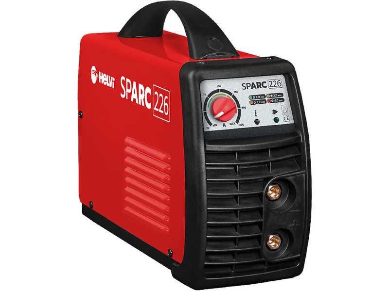 Helvi sparc 226 - Inverter MMA electrode welding machine- 200A - equipment kit