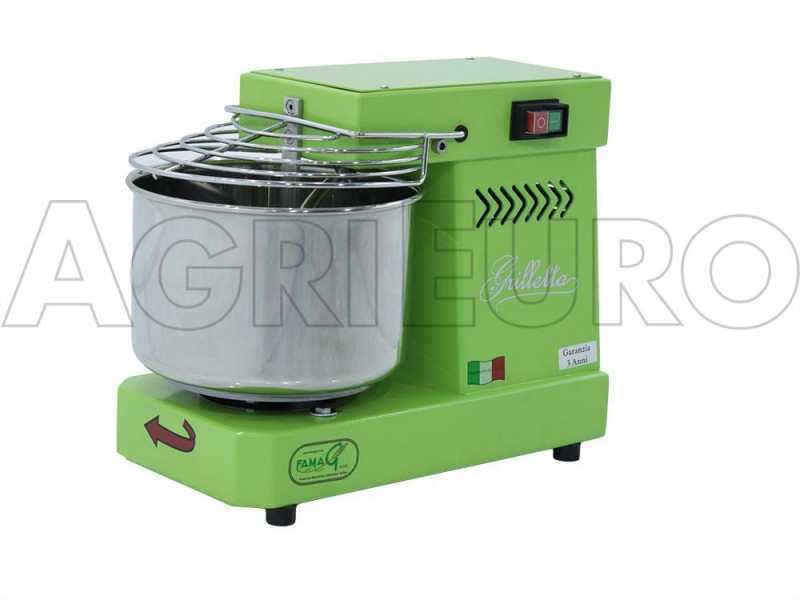 Famag Grilletta IM 5/230 1 Speed Colour Green - Spiral Mixer 5 Kg