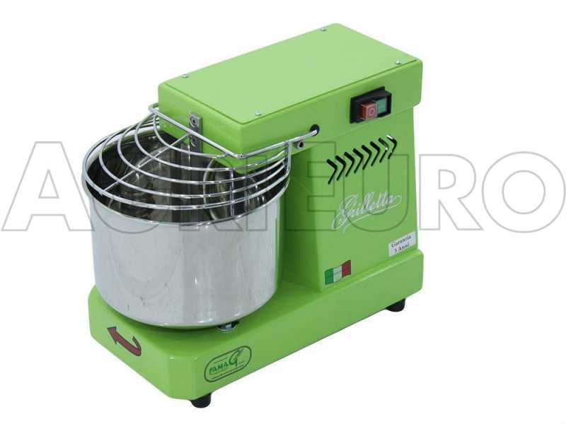 Famag Grilletta IM 5/230 1 Speed Colour Green - Spiral Mixer 5 Kg