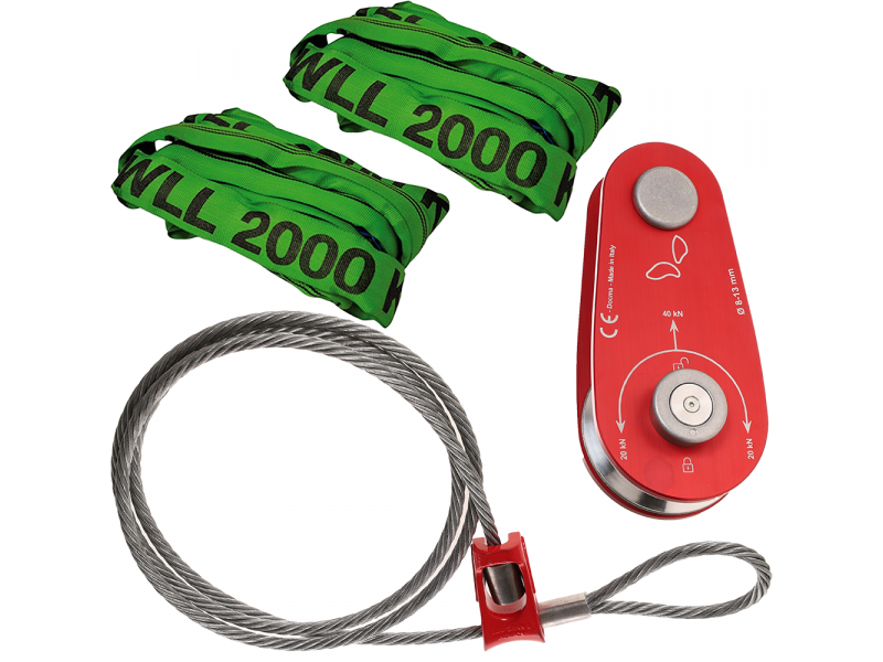 Rope pulley store kit
