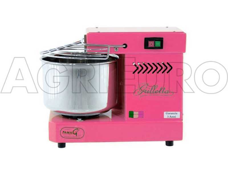 Famag Grilletta IM 5/230 1 Speed Pink - Spiral Mixer 5 Kg